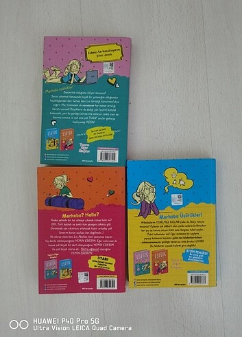 Üşütük Kızın Günlüğü 3 kitap. Orijinal barkodlu tertemiz sıfır g - Görsel 4