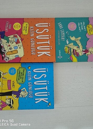 Üşütük Kızın Günlüğü 3 kitap. Orijinal barkodlu tertemiz sıfır g - Görsel 3
