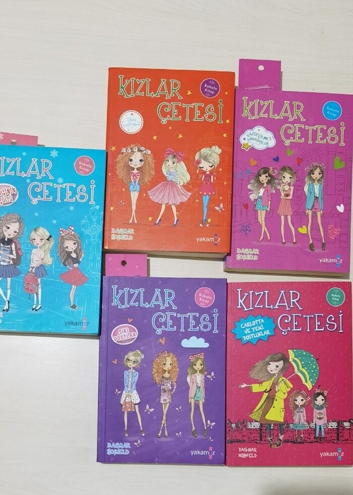 Kızlar Çetesi "Dagmar Hobfeld" 5 kitap. Orijinal kitaplardır ter - Görsel 2