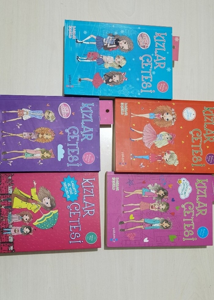 Kızlar Çetesi "Dagmar Hobfeld" 5 kitap. Orijinal kitaplardır ter - Görsel 4