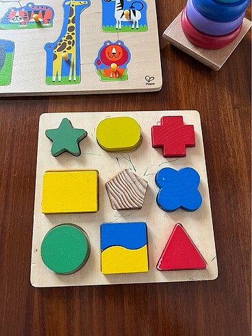 Fisher Price Ahşap eğitici oyuncaklar