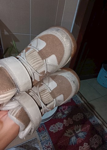 Gri Baskılı unisex Çocuk Botu Velcro - Görsel 7