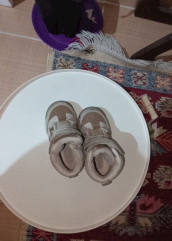 Gri Baskılı unisex Çocuk Botu Velcro - Görsel 6