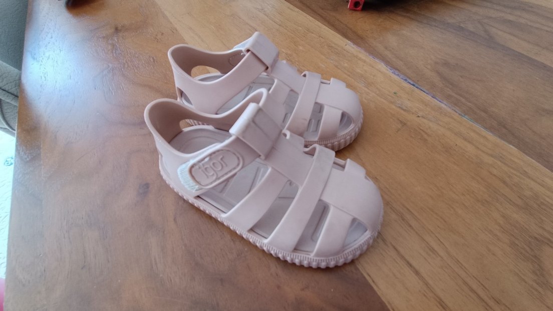 Igor pudra Kız Çocuk Lastik Sandalet - Görsel 3