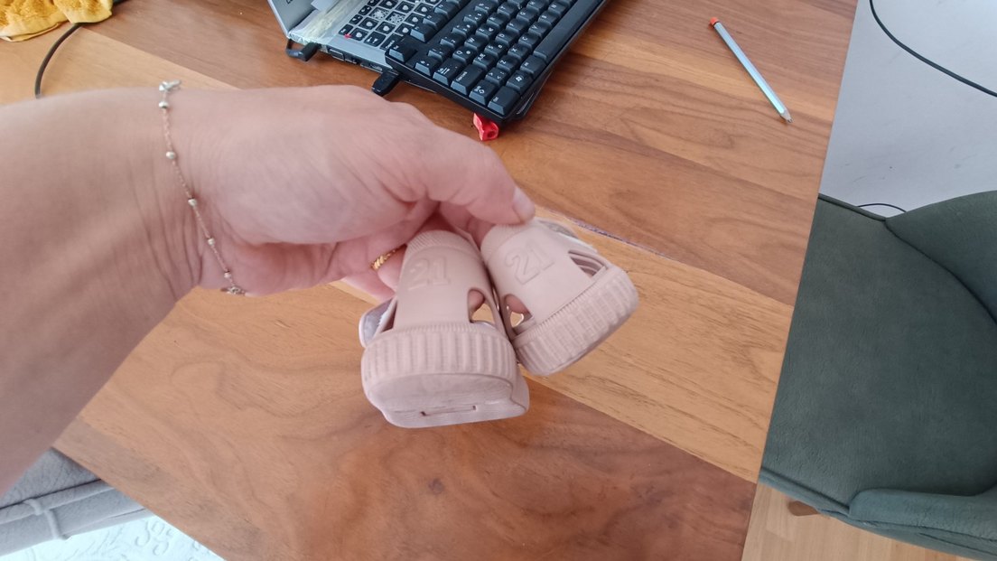 Igor pudra Kız Çocuk Lastik Sandalet - Görsel 4