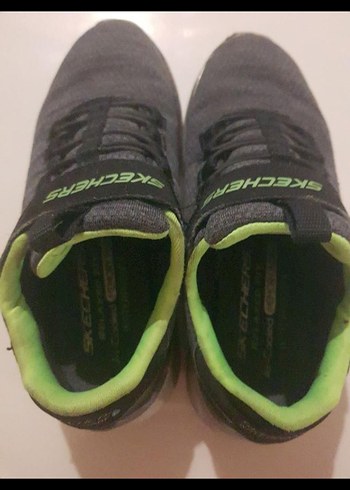 Erkek Çocuk Yeşil Skechers Spor Ayakkabı - Görsel 3