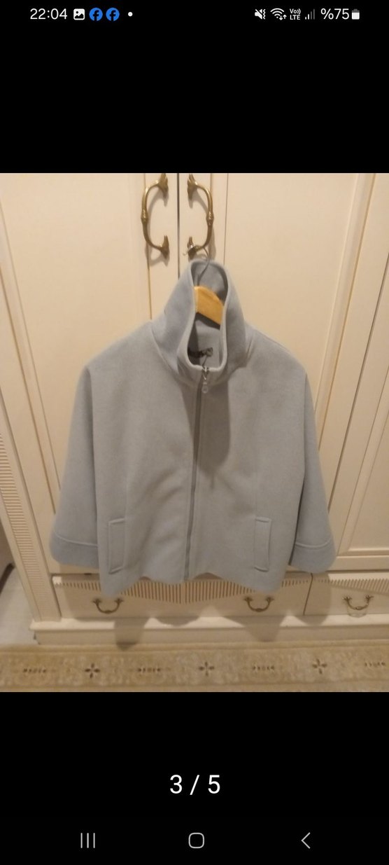 bebe mavisi Midi kase kaban - Görsel 3