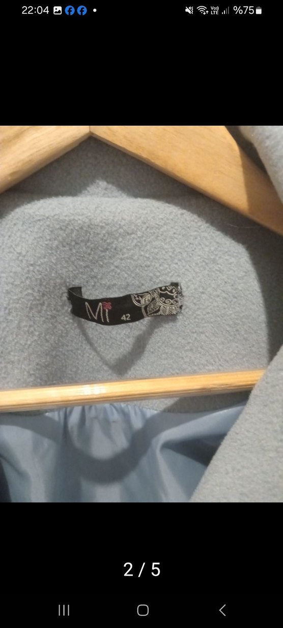 bebe mavisi Midi kase kaban - Görsel 2