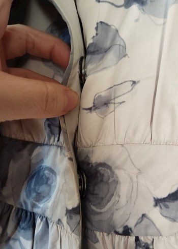 Trençkot stili Midi Kadın Elbise - Görsel 4