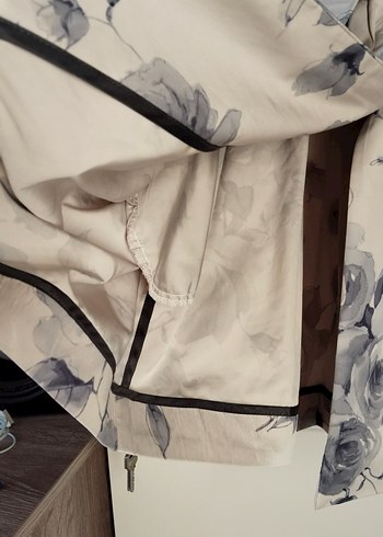 Trençkot stili Midi Kadın Elbise - Görsel 5