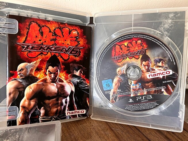 ps3 oyun cd tekken6