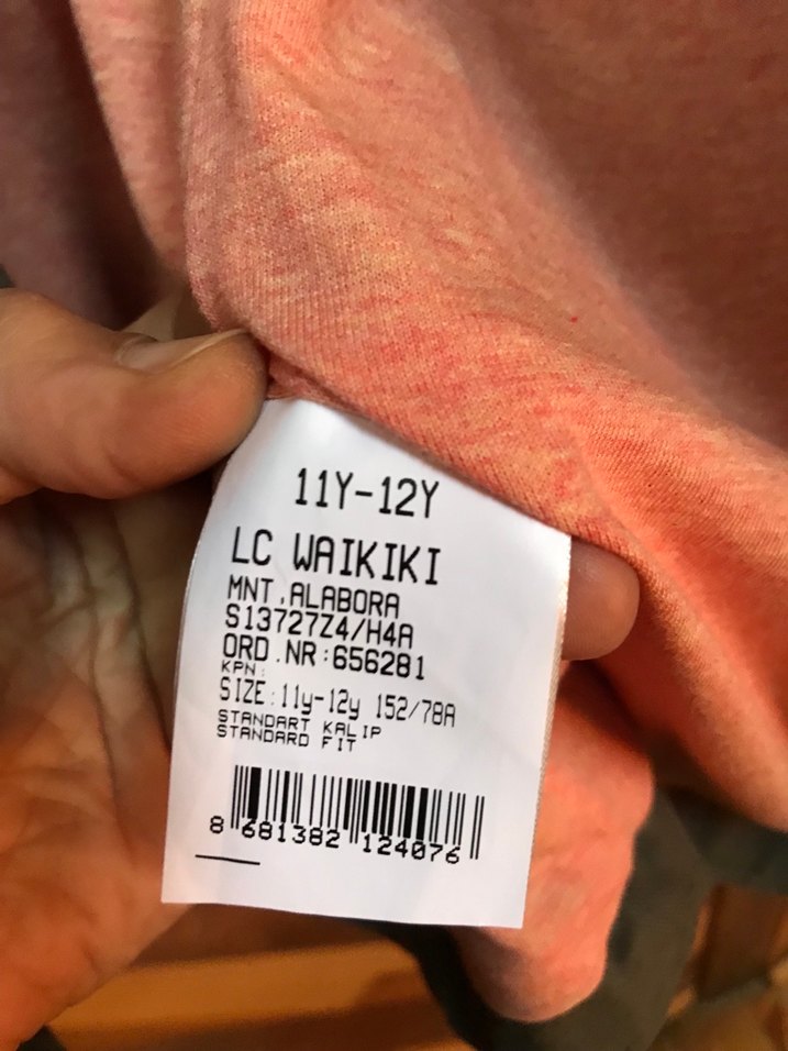 Düğmeli Gri Street Wear Kadın Mont - Görsel 5