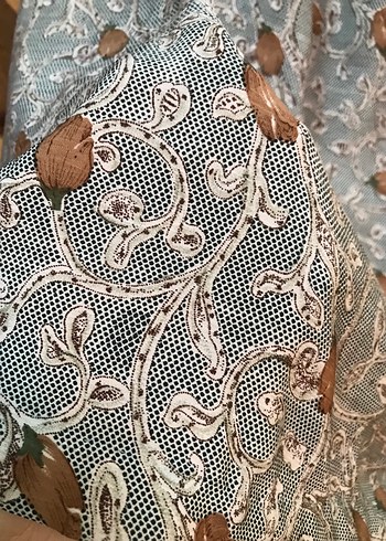 Bohem Tarz Midi Transparan Etek - Görsel 2