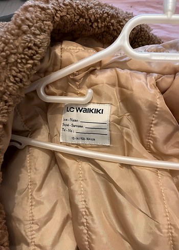 Kahverengi Peluş Kadın Midi Kaban - Görsel 3