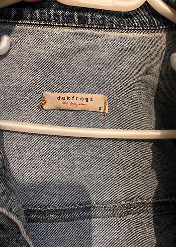 Kadın Gri Baskılı Denim Ceket - Görsel 4