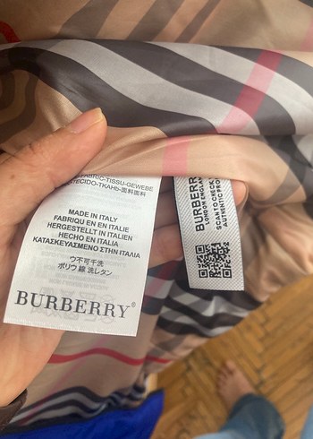 Buberry şişme yelek - Görsel 5