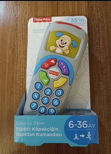 #Fisher Price eğlen&öğren eğitici köpek