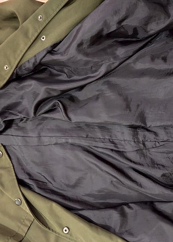 Düğmeli, Midi Boy Kadın Trençkot - Görsel 4