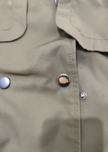 Düğmeli, Midi Boy Kadın Trençkot - Görsel 3