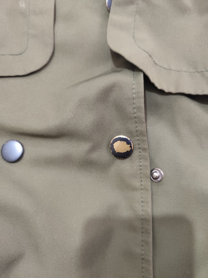 Düğmeli, Midi Boy Kadın Trençkot - Görsel 3