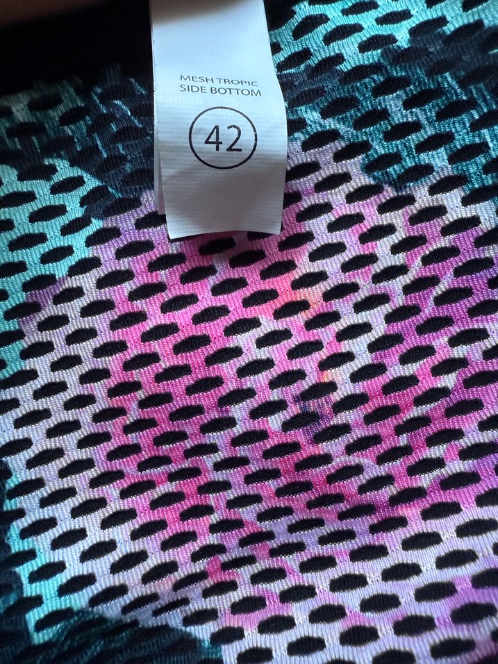 Fermuarlı Desenli Mini Bikini - Çok Renkli - Görsel 2