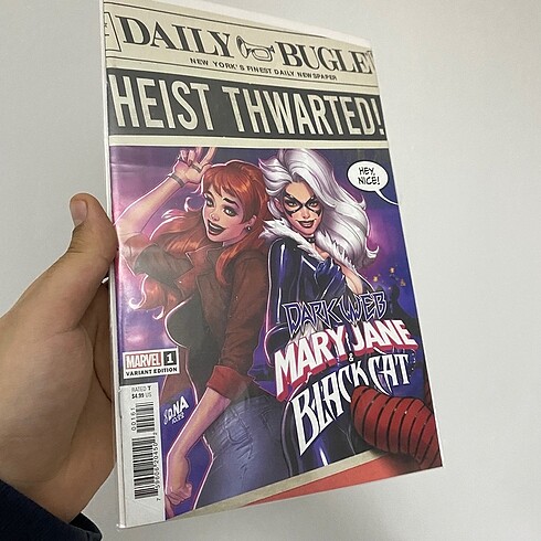 MARY JANE BLACK CAT #1 DAVID NAKAYAMA VARIANT SPIDER-MAN VENOM G