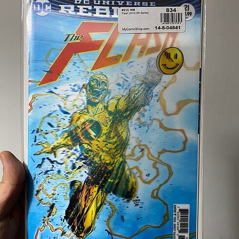 The Flash #21 (DC Comics, 2017) Lenticular 3D Variant Cover