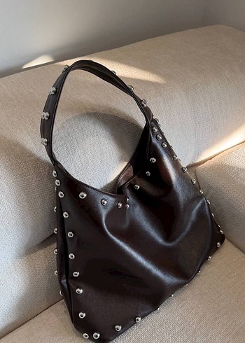 Mango modeli Deri Kadın Tote Çanta - Görsel 4