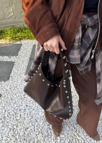 Mango modeli Deri Kadın Tote Çanta - Görsel 2