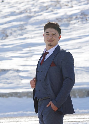 48 Beden lacivert Renk Fit Damatlık Takım Elbise