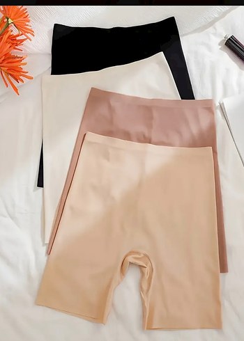 Kadın Bej Kısa Spor İçlik - Görsel 3