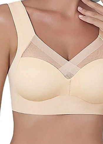 Bej Spor Tarzı Sütyen - Görsel 3