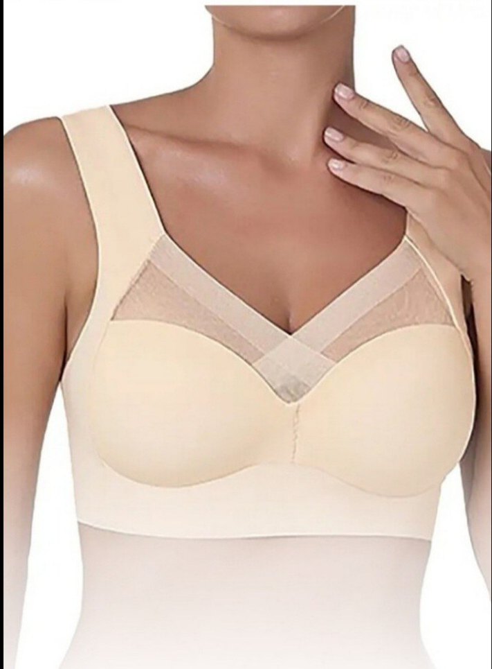 Bej Spor Tarzı Sütyen - Görsel 4