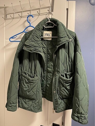 zara yeşil mont