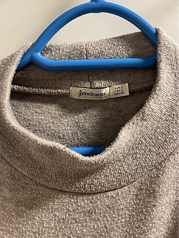 Stradivarius stradivarius crop yarım yaka kazak
