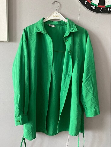 Yeşil tunik/gömlek