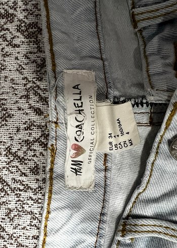 xs Beden gri Renk Yırtık Kot Şort