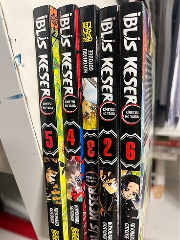 iblis keser 2-3-4-5-6 manga