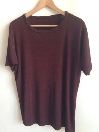 Bordo renk xl beden t shirt