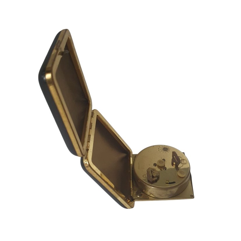 Vintage AlmanKatlanabilir Seyahat Saati - Görsel 3