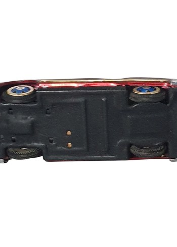 Vintage 1/18 Teneke MF 763 Yarış Oyuncak Araba - Görsel 3