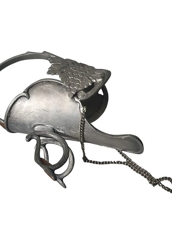 Vintage Alman Zin Şişe Kaidesi - Görsel 2