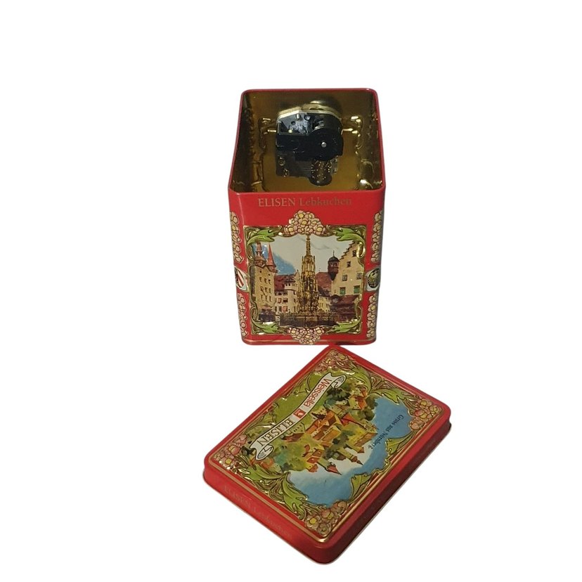 Vintage Alman Teneke Kutu - Görsel 2