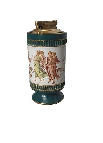 Vintage İtalyan Colibri Porselen Çakmak 