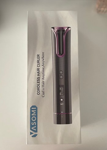 Yasomi Pembe ve Gri Saç Şekillendirici Set