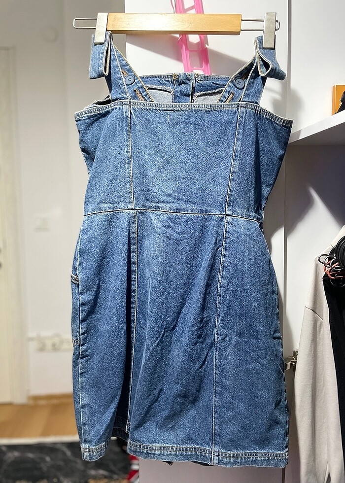 Denim salopet - Görsel 3