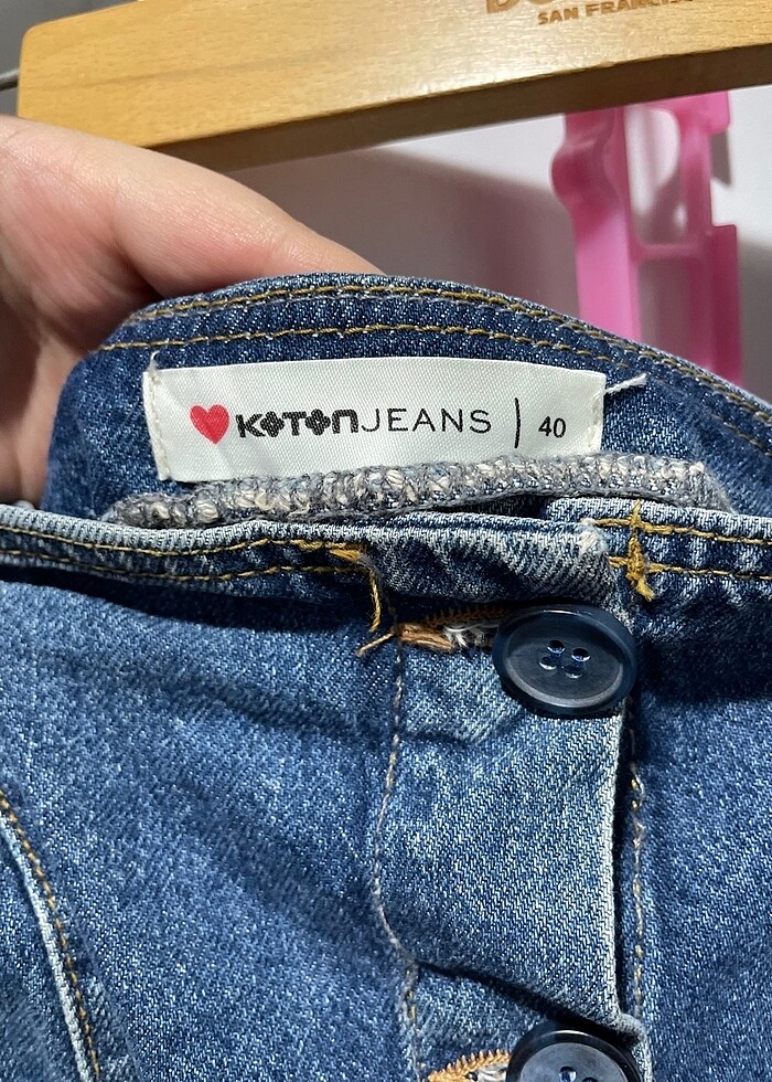 Denim salopet - Görsel 2