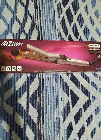 Arzum Rosa sense XL saç maşası 