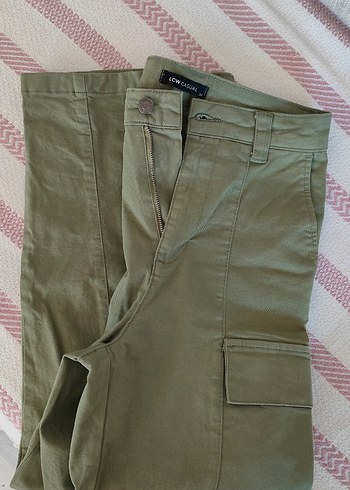 LC Waikiki Kadın Haki kot pantolon