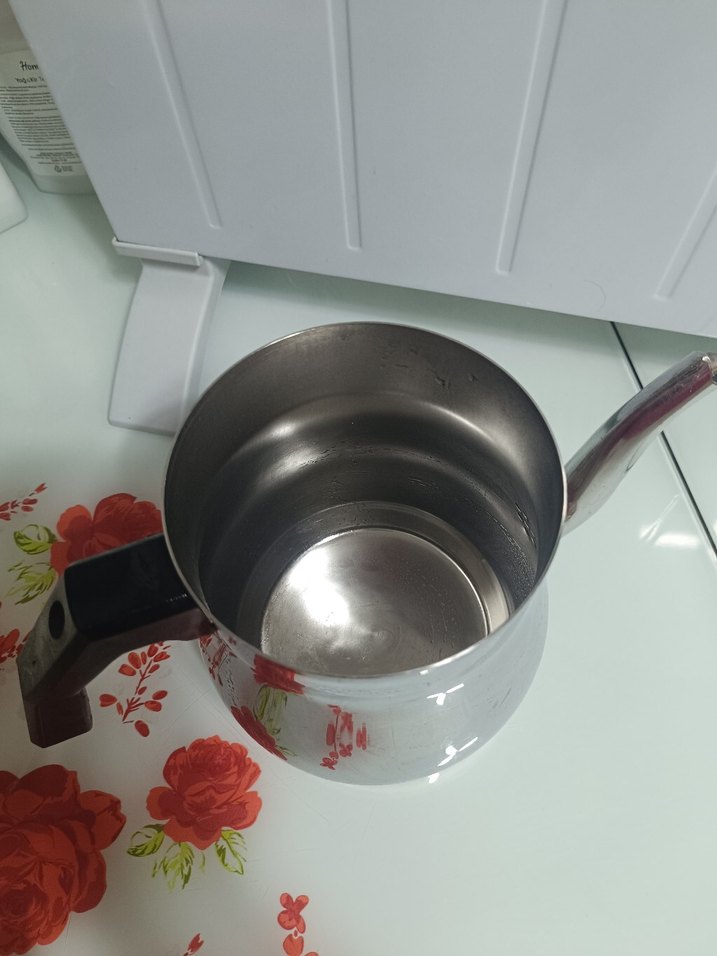 siyah Kulplu Çelik Çaydanlıkgümüşer marka - Görsel 5